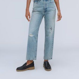 Everlane The Rigid Way-High® Jean - Paint Splatter, Size 30